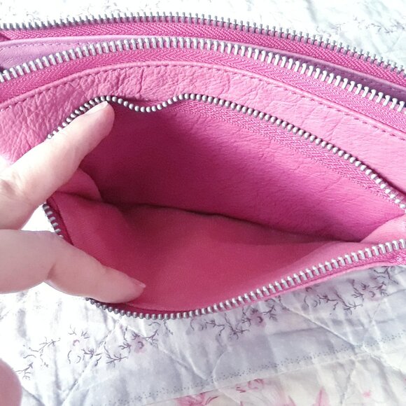 Liebeskind Berlin Leather Multi-Zippered Pouch - Picture 13 of 13